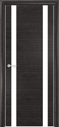 Межкомнатные двери с алюминиевой кромкой Q9 (Венге)