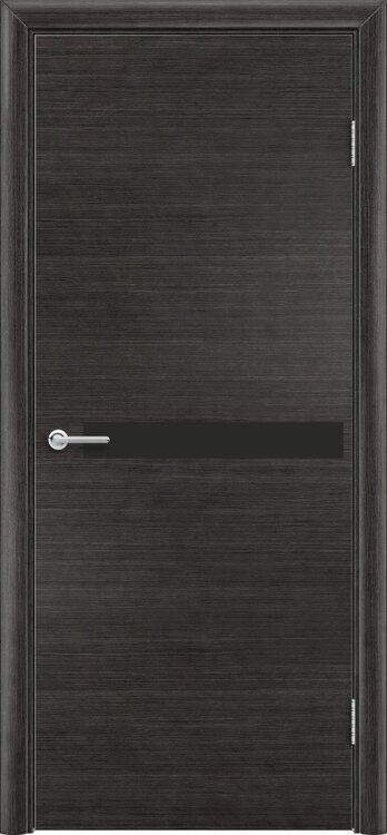 Межкомнатная дверь G-2 (Стекло черное)