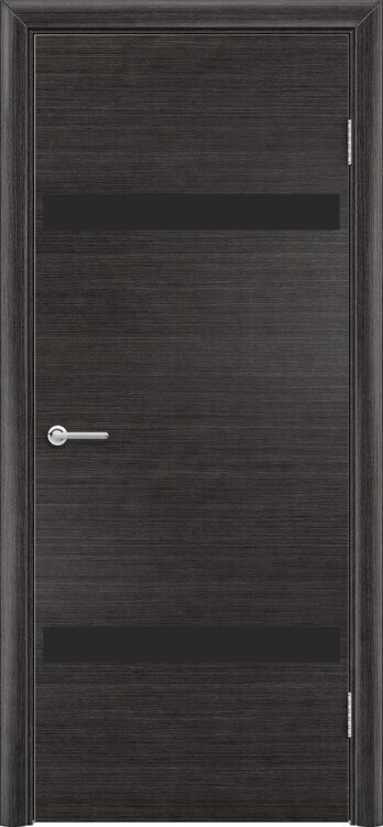 Межкомнатная дверь G-4 (Стекло черное)